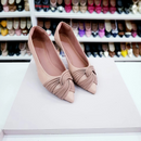 Sapatilha Prime Luxo cruzada Nude Snick