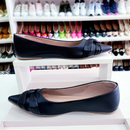 Sapatilha bico fino Luxo Preta