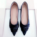 Sapatilha bico fino Luxo Preta