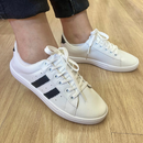 Tênis Mend Branco Com Detalhe Preto