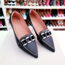 Sapatilha bico fino Erica Preta