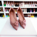 Sapatilha bico fino alongado Ana Marrom