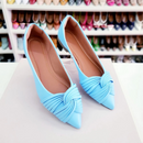 Sapatilha Luxo cruzada Azul Tiffanys