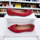 Sapatilha Luxo cruzada Vermelha