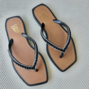 Chinelo Love Collors Preto Piramede