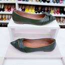 Sapatilha Luxo cruzada Verde