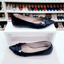 Sapatilhas bico fino alongado Adriana Preta