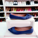 Sapatilha Prime Luxo cruzada Azul Marinho