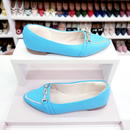 Sapatilha bico fino Infinito Azul