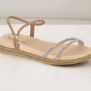 Rasteirinha Feminina Conforto Strass Beira Rio