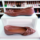 Sapatilha Prime bico fino alongado Ana Marrom