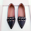 Sapatilha bico fino Erica Preta