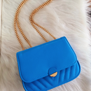 Bolsa Média mãe Azul