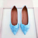 Sapatilha Luxo cruzada Azul Tiffanys