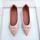 Sapatilha bico fino Juliana Nude