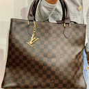 Bolsa importada modelo luxo Marrom Claro