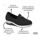 Tênis Modare Ortopédico Preto VIP