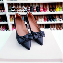 Sapatilha  bico fino Helena Preta