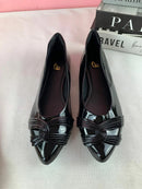 Sapatilha Tam Especial Preta Com tiras em x