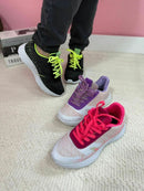 Tênis Esportivo Feminino Preto Com Verde